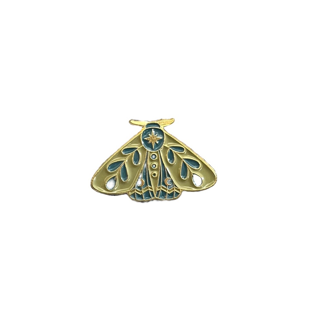 Moth Enamel Pin